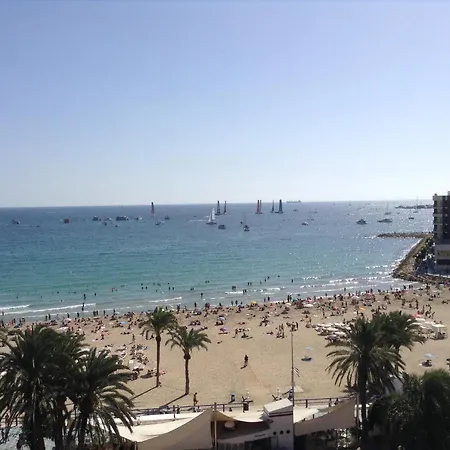 Atico Loft En Frente Al Mar Terraza Vista Espectacular Alicante